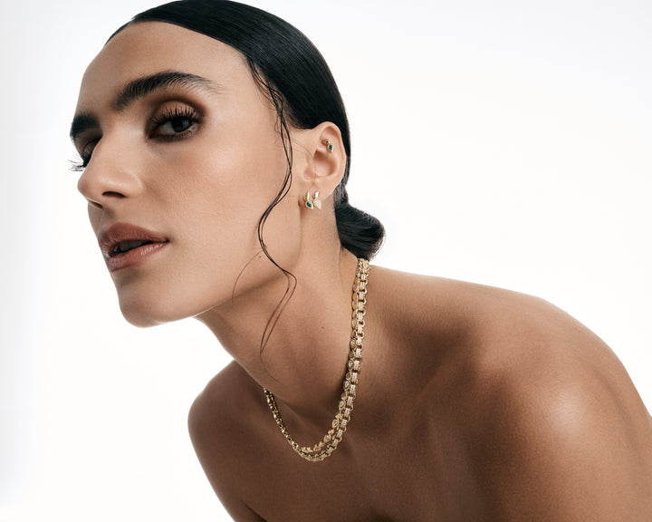 Legacy Pave Link Necklace
