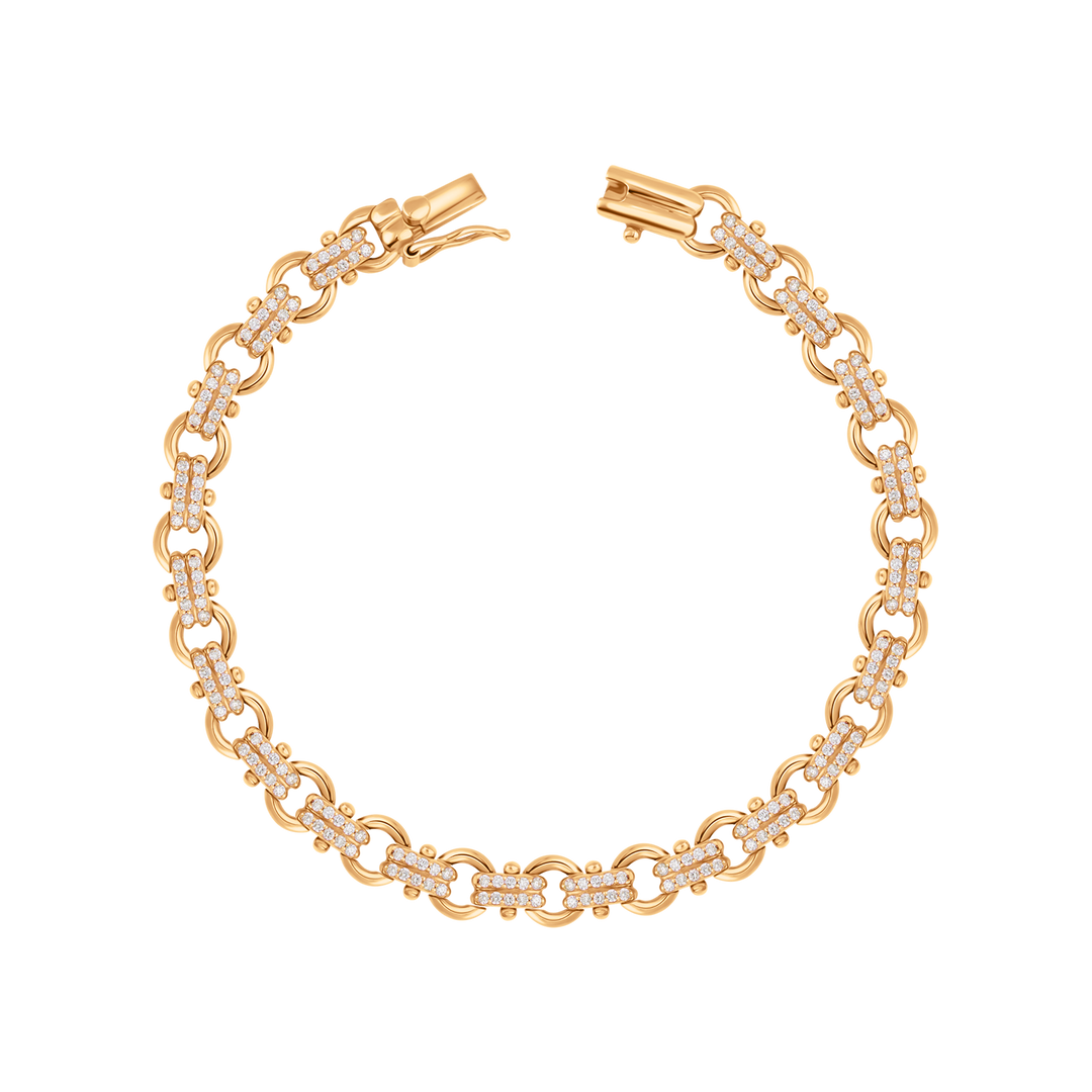 Legacy Pave Link Bracelet