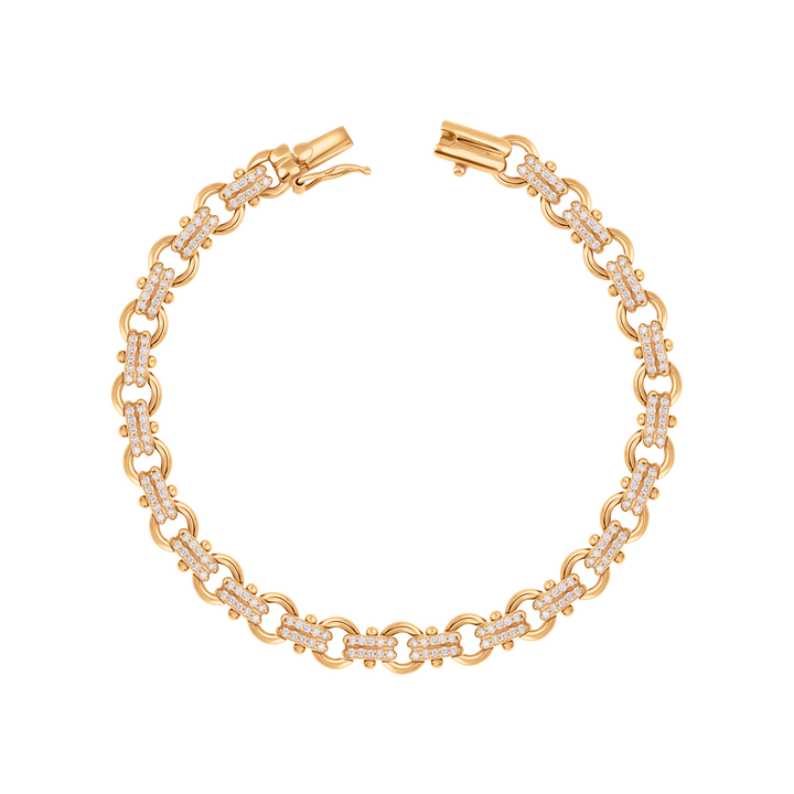Legacy Pave Link Bracelet