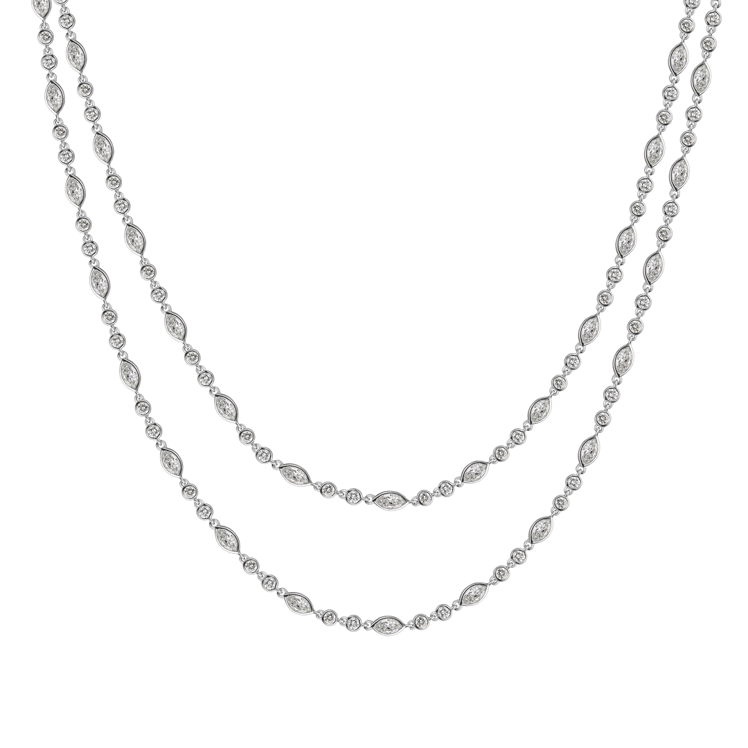 Diamond by the Yard Necklace