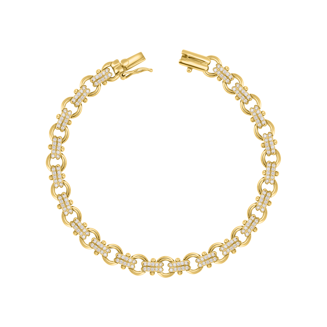 Legacy Pave Link Bracelet