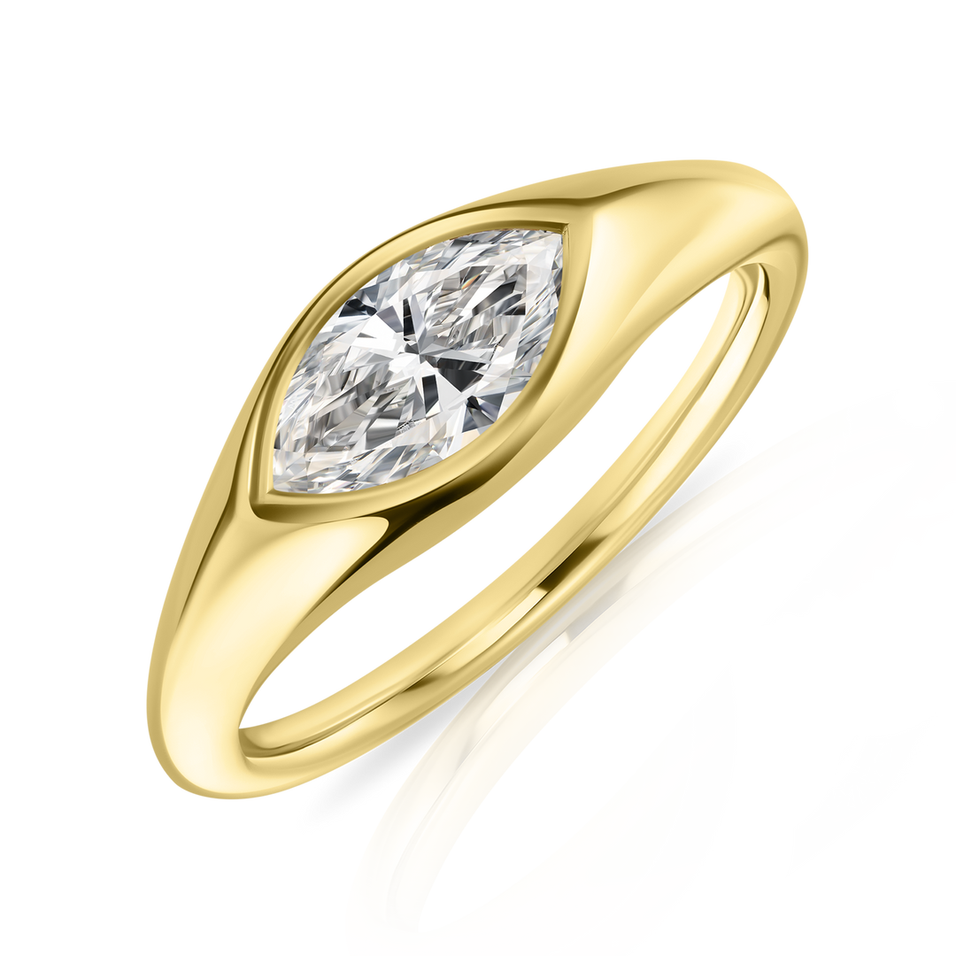 Marquise Bezel Ring