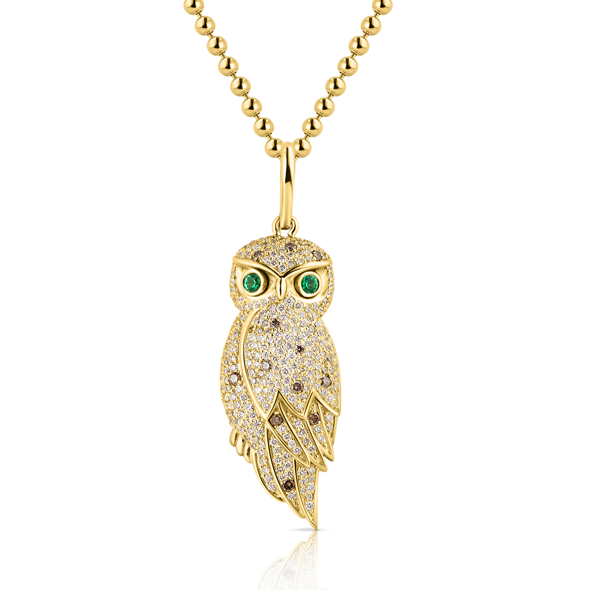 Owl Pendant Necklace – ISA GRUTMAN Owl Pendant Necklace – ISA GRUTMAN