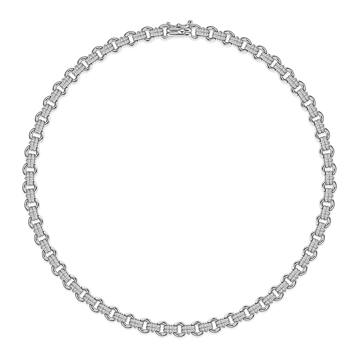 Legacy Pave Link Necklace