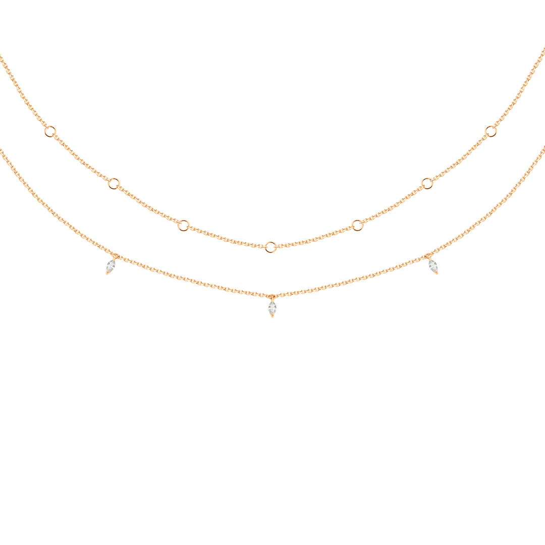 Marquise Diamond Belly Chain