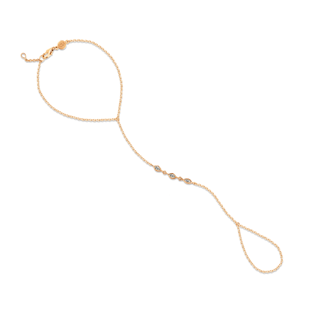 Marquise Diamond Hand Chain