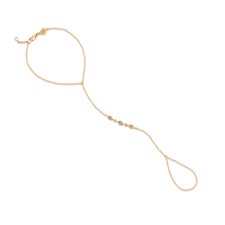 Marquise Diamond Hand Chain