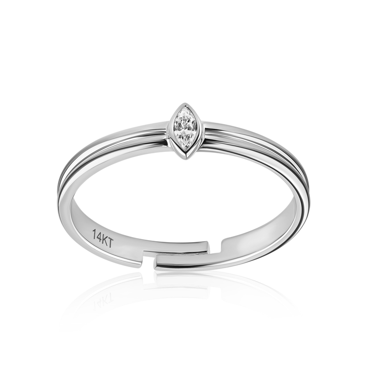 Marquise Diamond Toe Ring