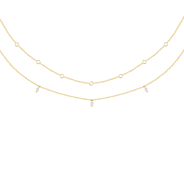 Marquise Diamond Belly Chain