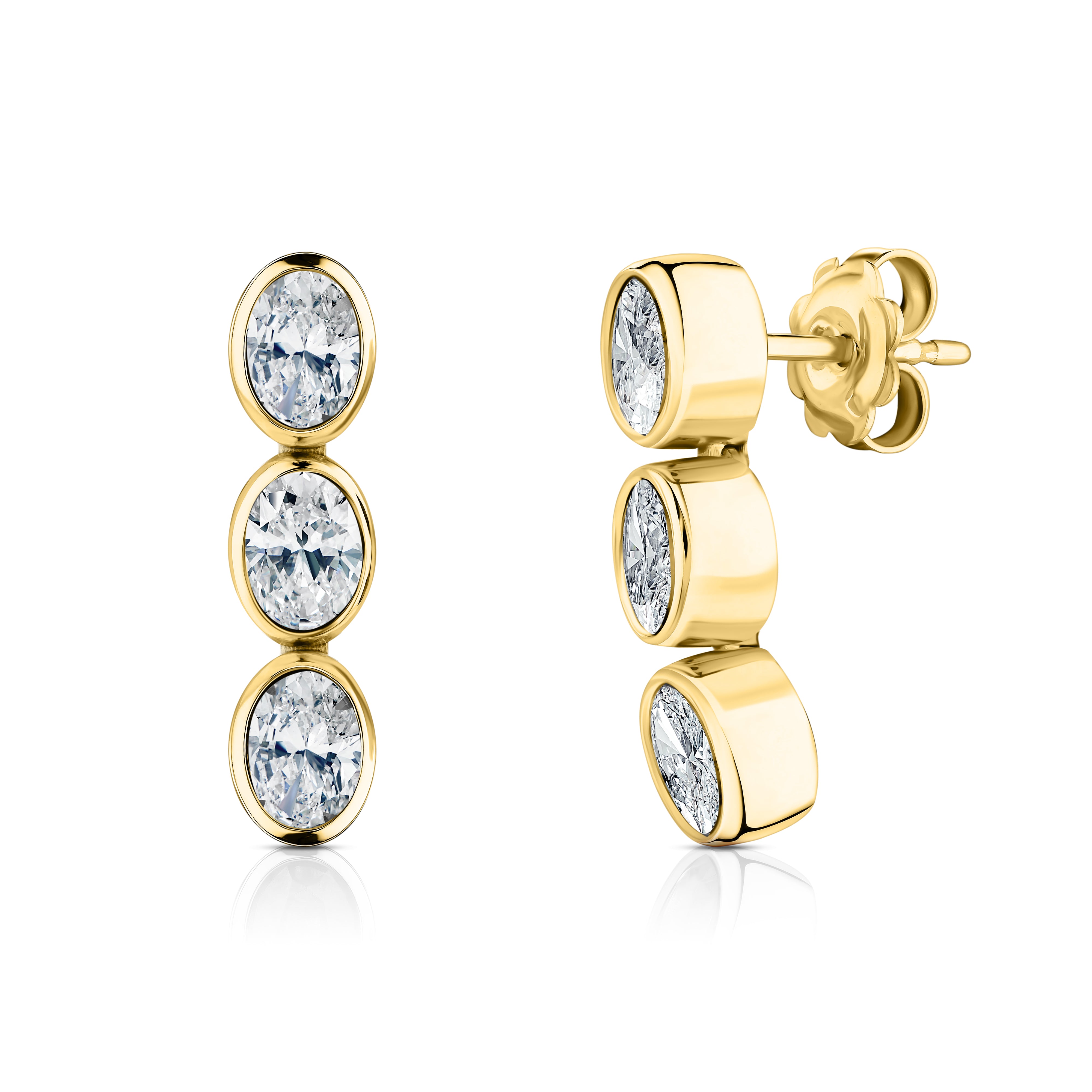 Oval Cut Studs main image 0