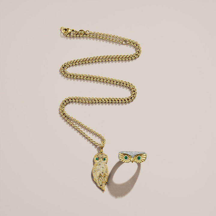 Owl Pendant Necklace