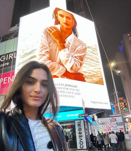 My Husband Surprised Me With a Billboard in Time Square
