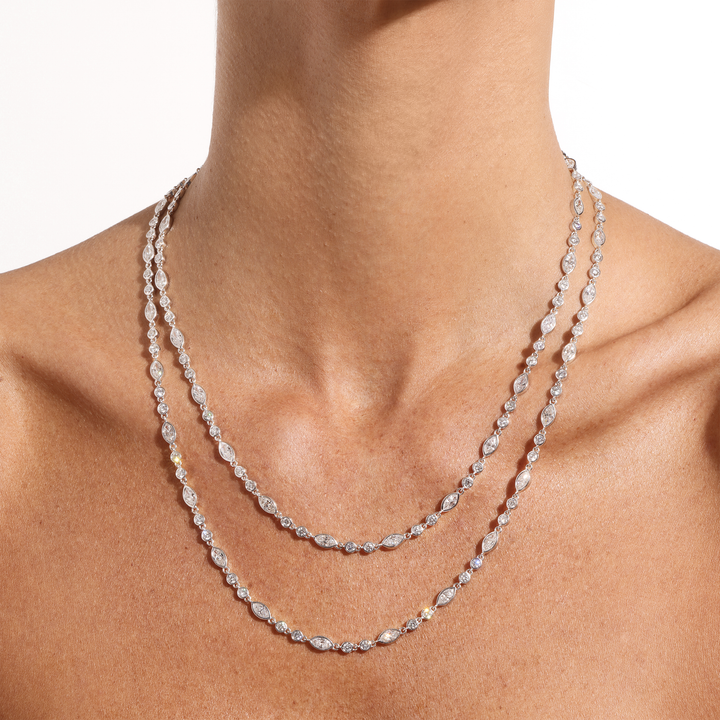 Diamond by the Yard Necklace