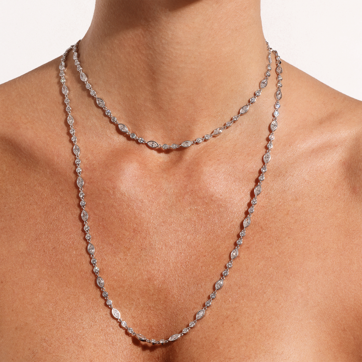 Diamond by the Yard Necklace