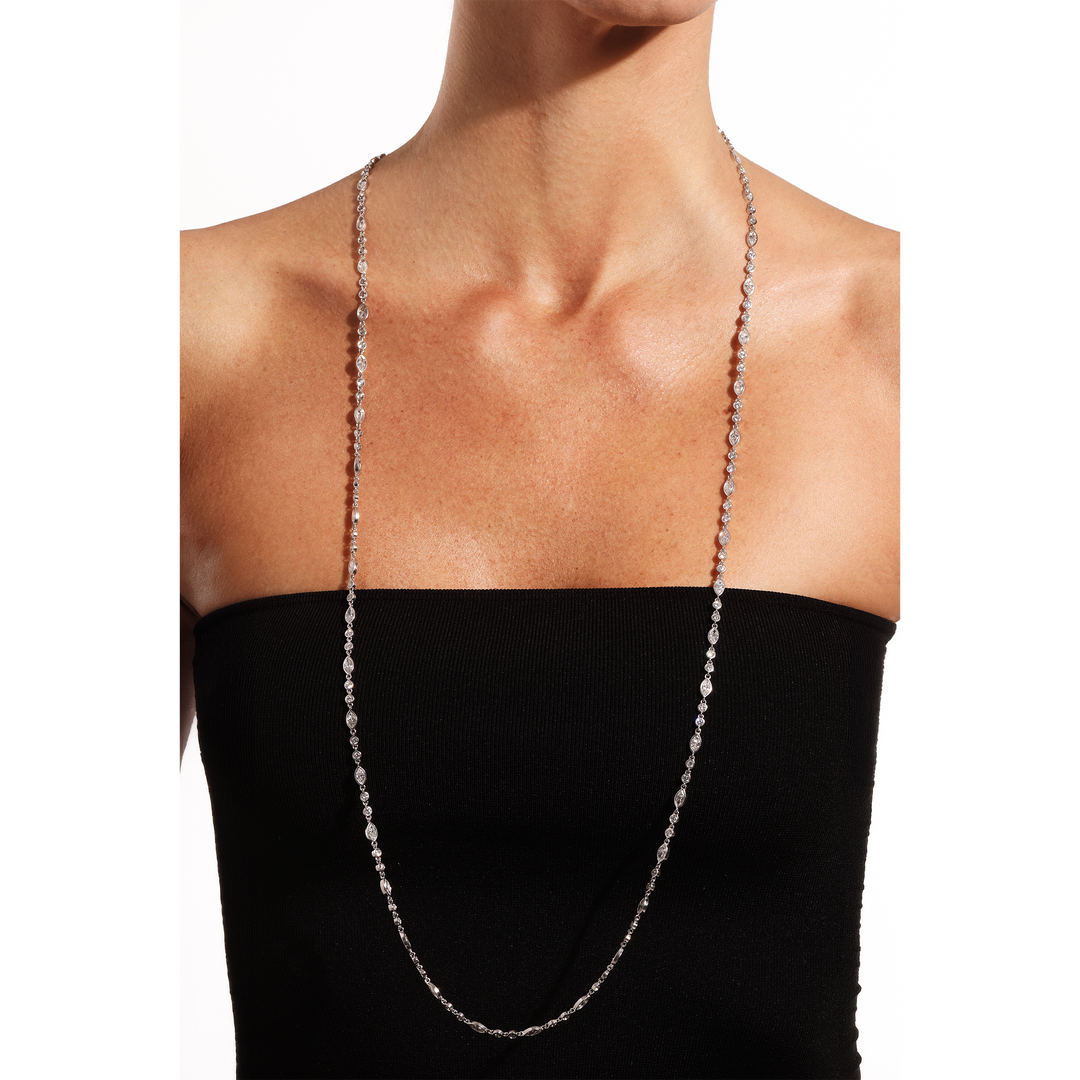 Diamond by the Yard Necklace