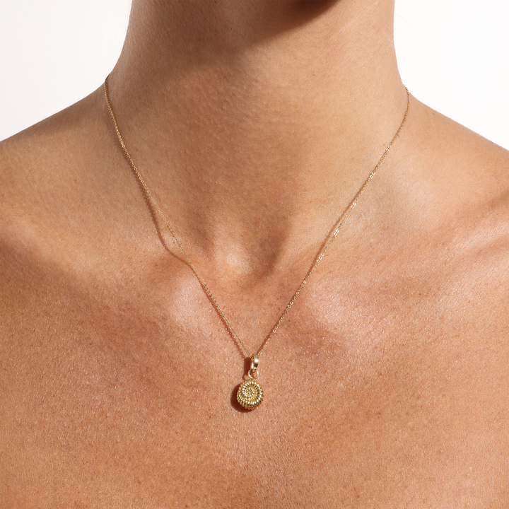 Ammonite Shell Charm