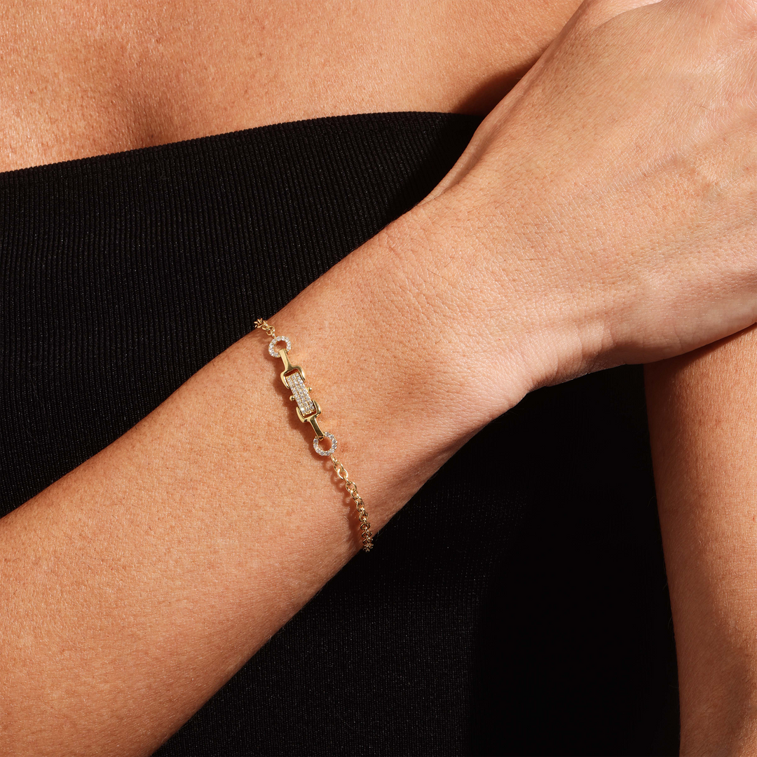 Legacy Pave Chain Bracelet