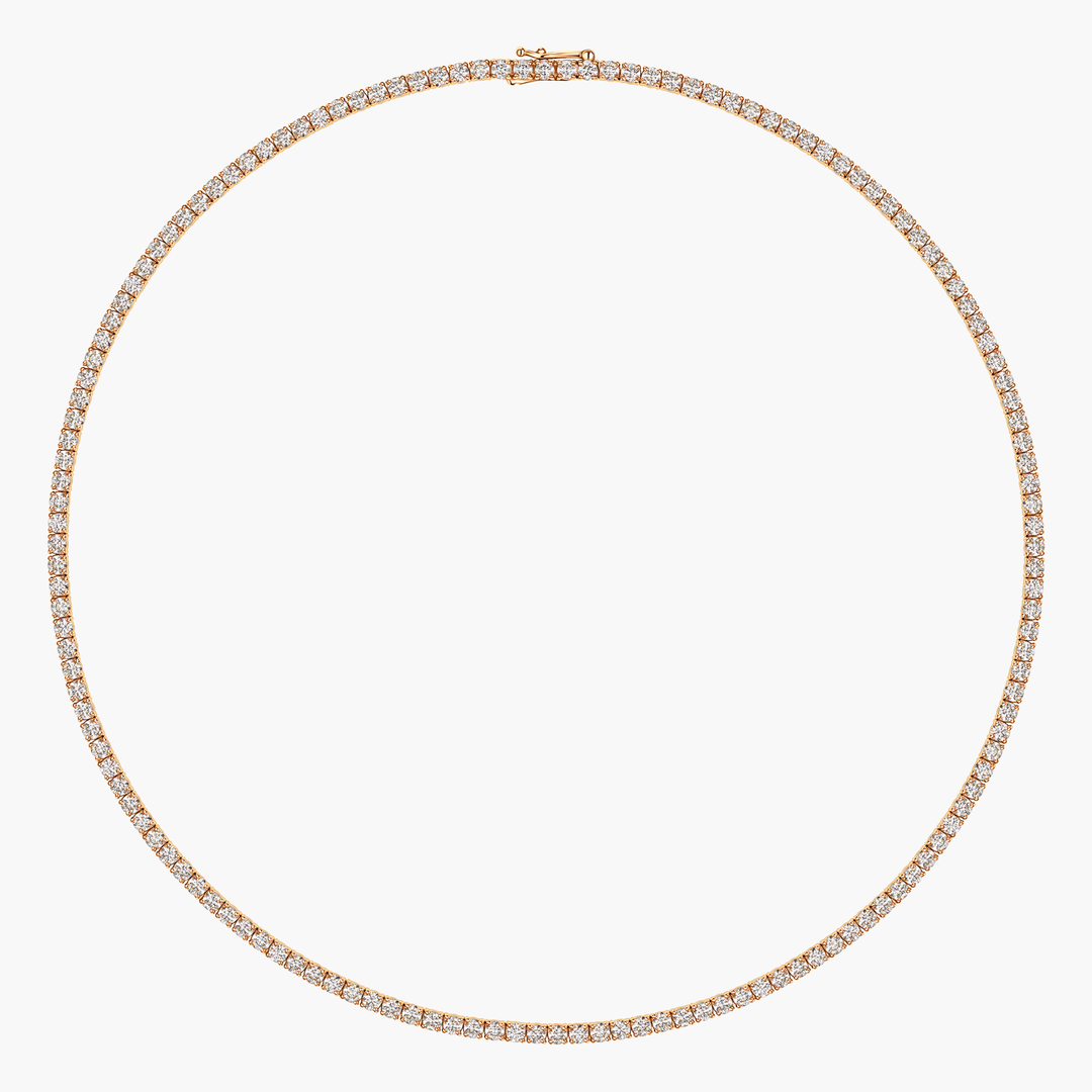 Grand Diamond Tennis Necklace