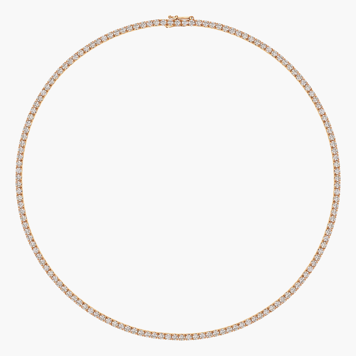 Grand Diamond Tennis Necklace
