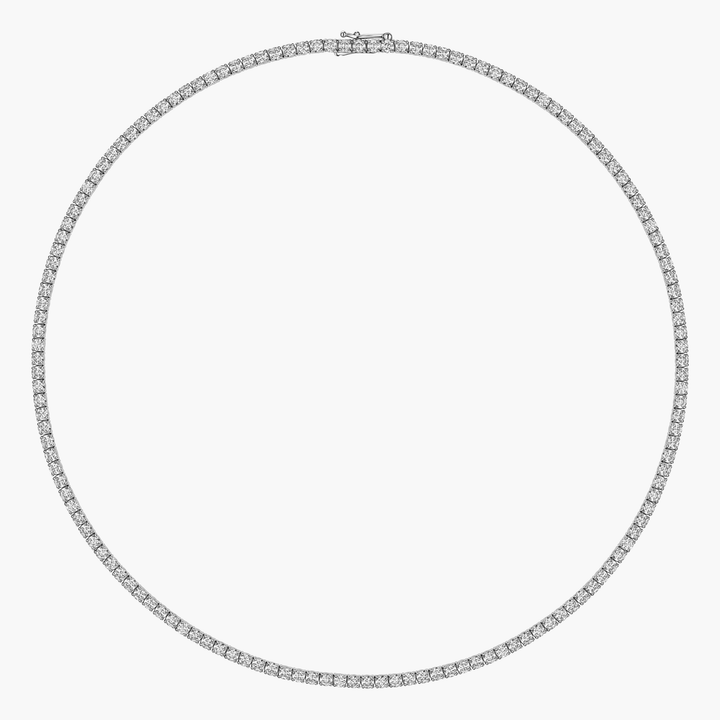 Grand Diamond Tennis Necklace