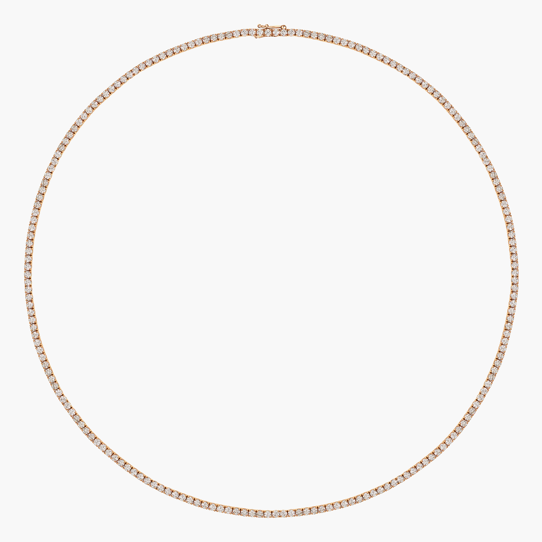 22" Grand Diamond Tennis Necklace