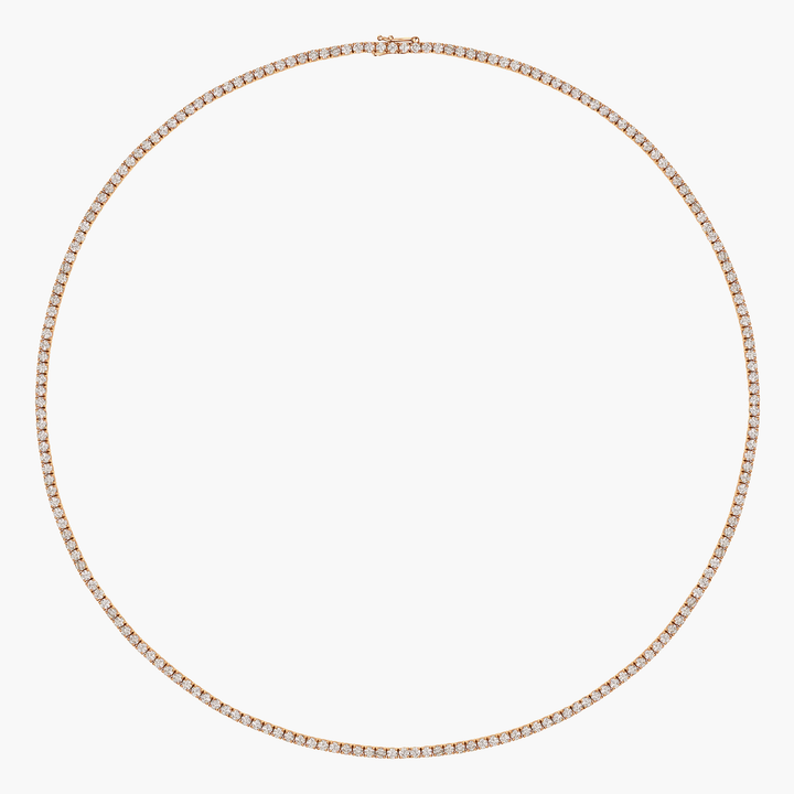 22" Grand Diamond Tennis Necklace