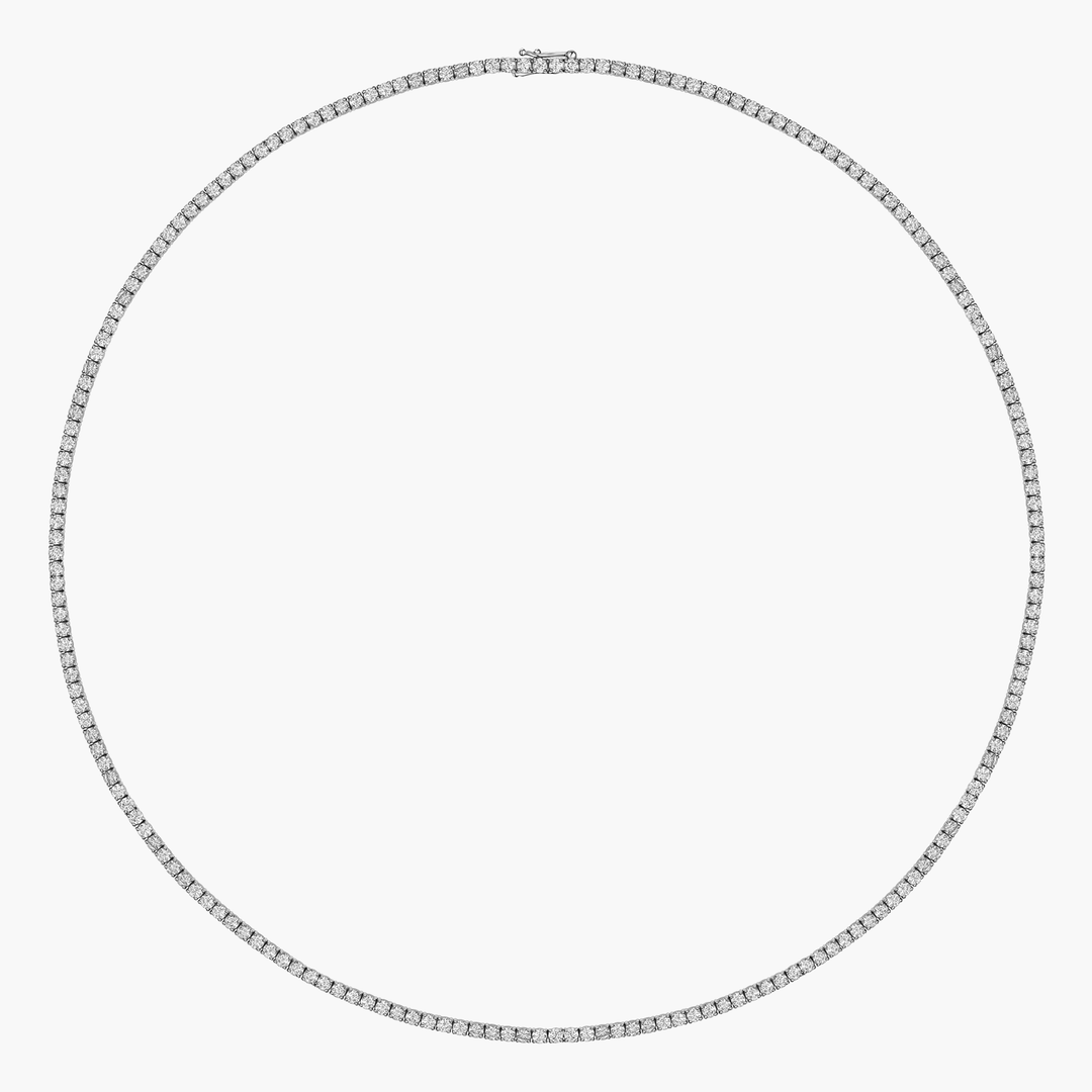 22" Grand Diamond Tennis Necklace