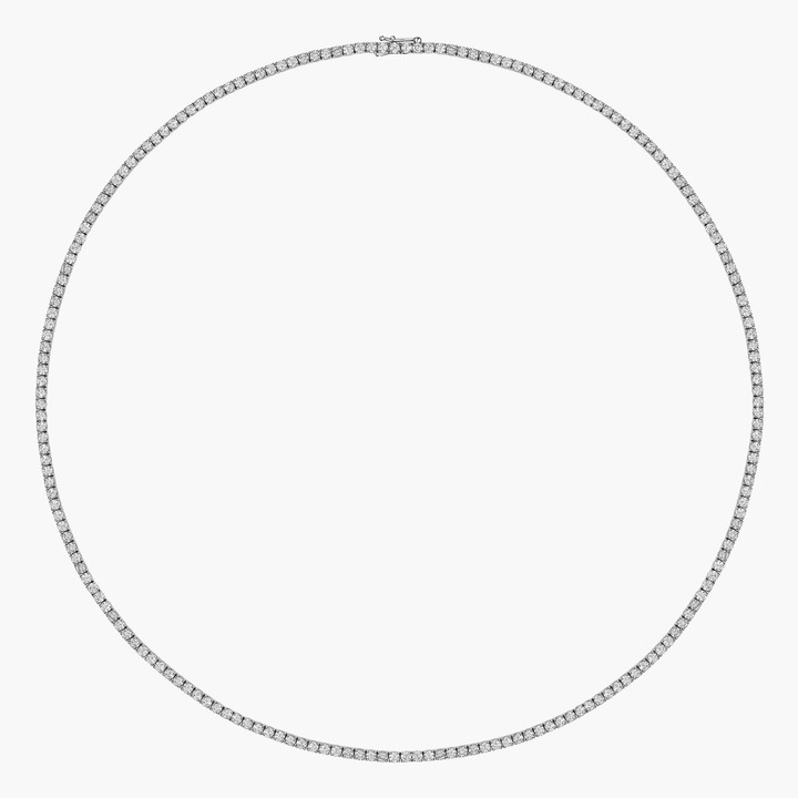 22" Grand Diamond Tennis Necklace