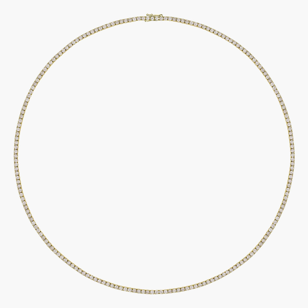 22" Grand Diamond Tennis Necklace