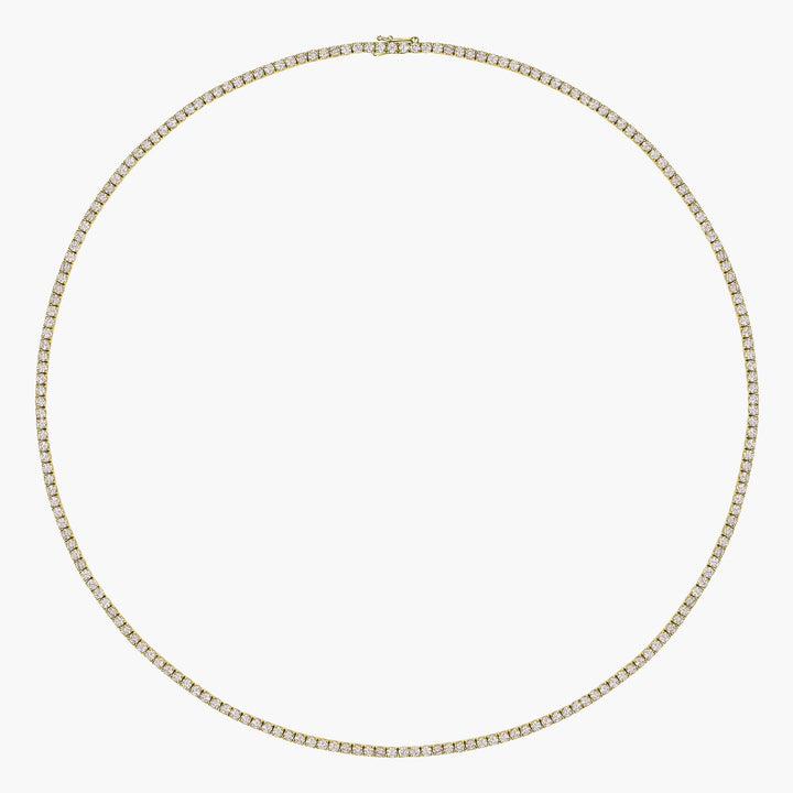 22" Grand Diamond Tennis Necklace