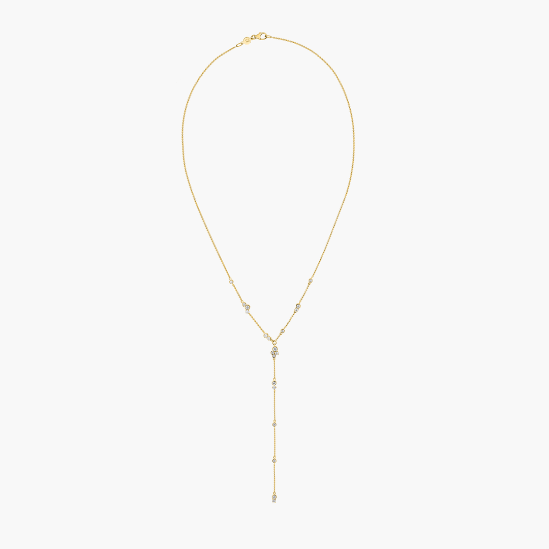 Bubbles Lariat Necklace
