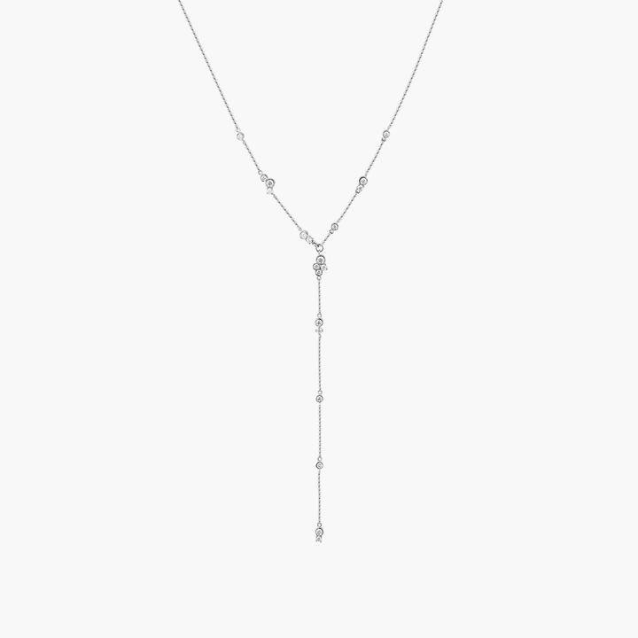 Bubbles Lariat Necklace