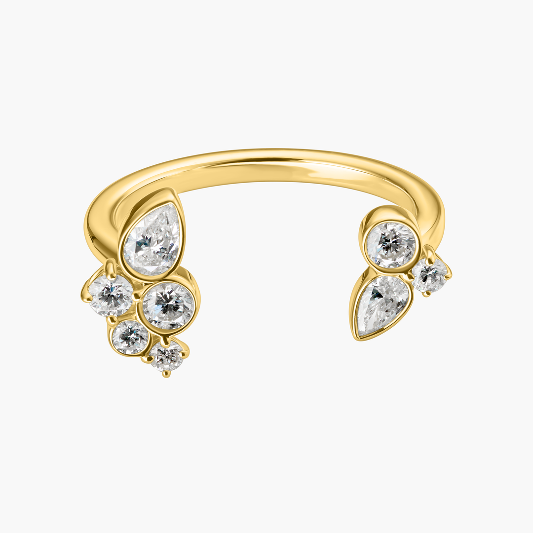 Bubbles Open Ring