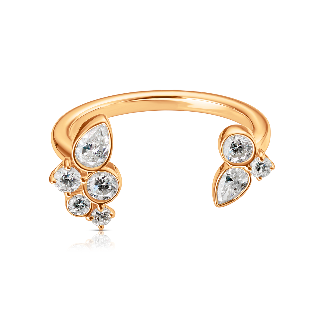 Bubbles Open Ring