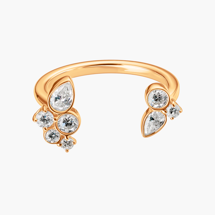Bubbles Open Ring