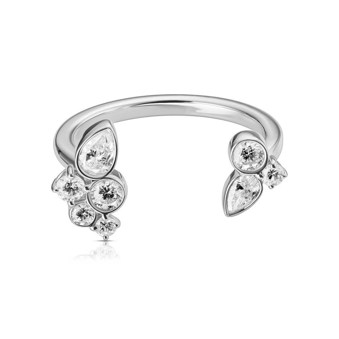 Bubbles Open Ring