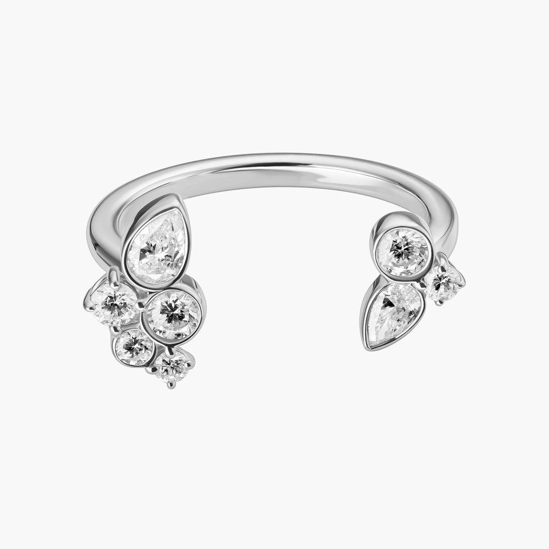 Bubbles Open Ring