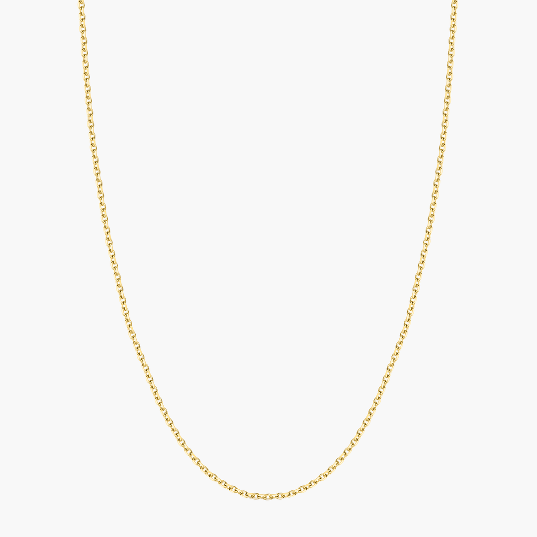 Classic Rolo Chain Necklace