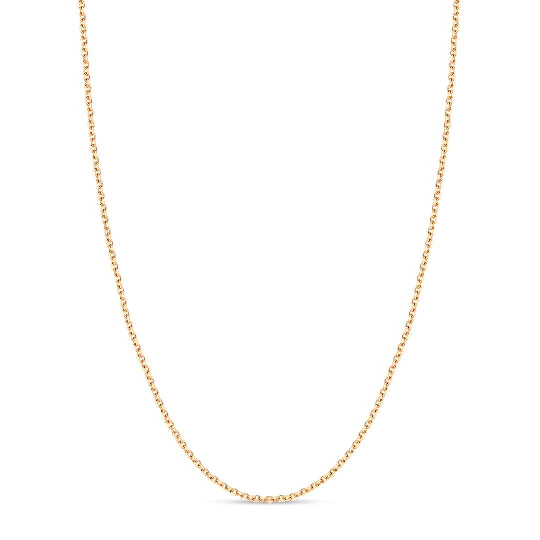 Classic Rolo Chain Necklace