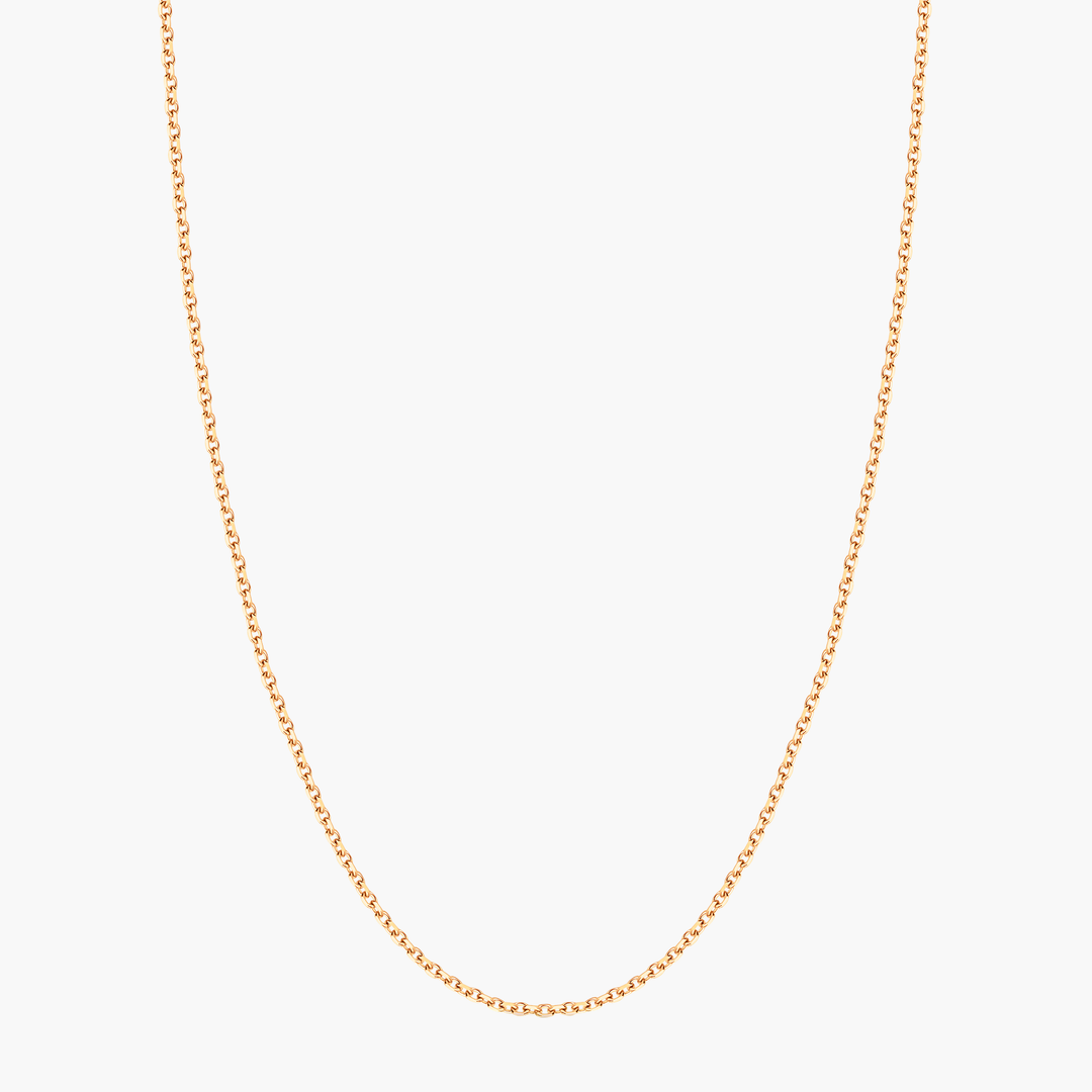 Classic Rolo Chain Necklace