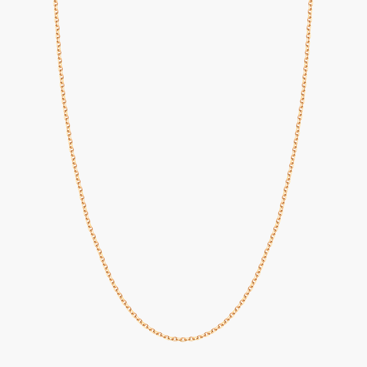 Classic Rolo Chain Necklace