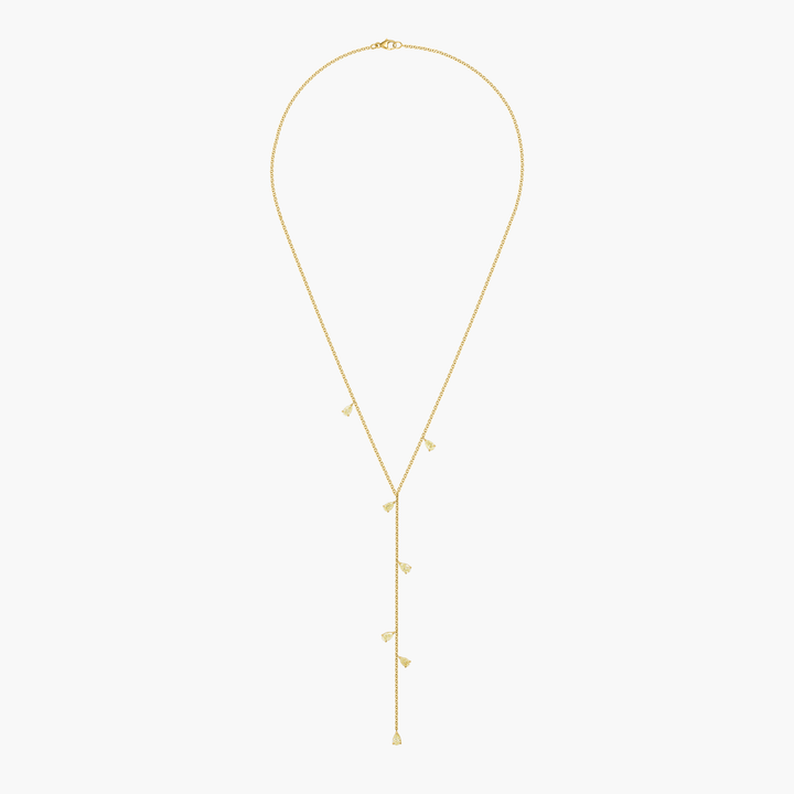 Classic Yellow Diamond Lariat