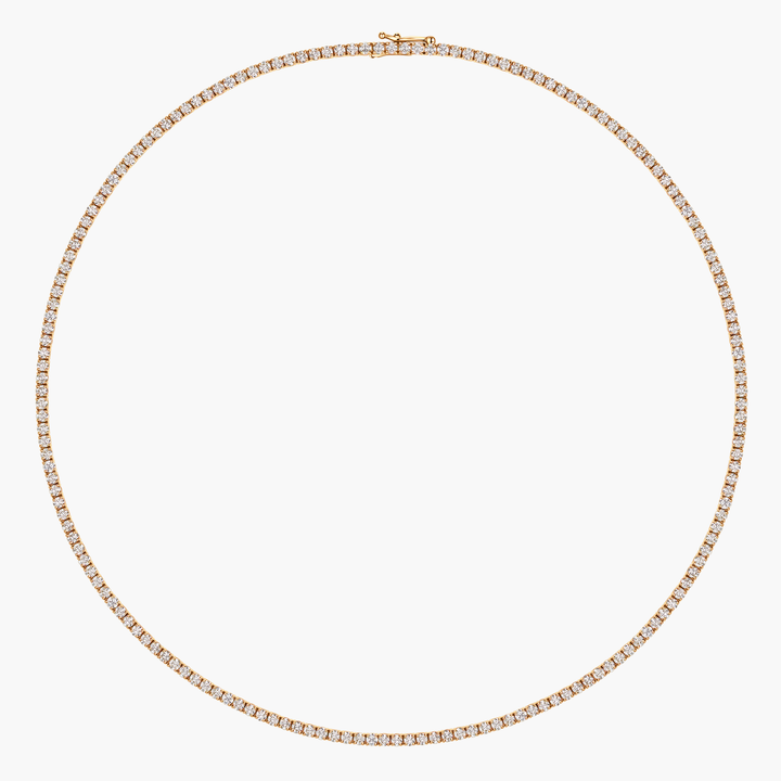 Classic Diamond Tennis Necklace