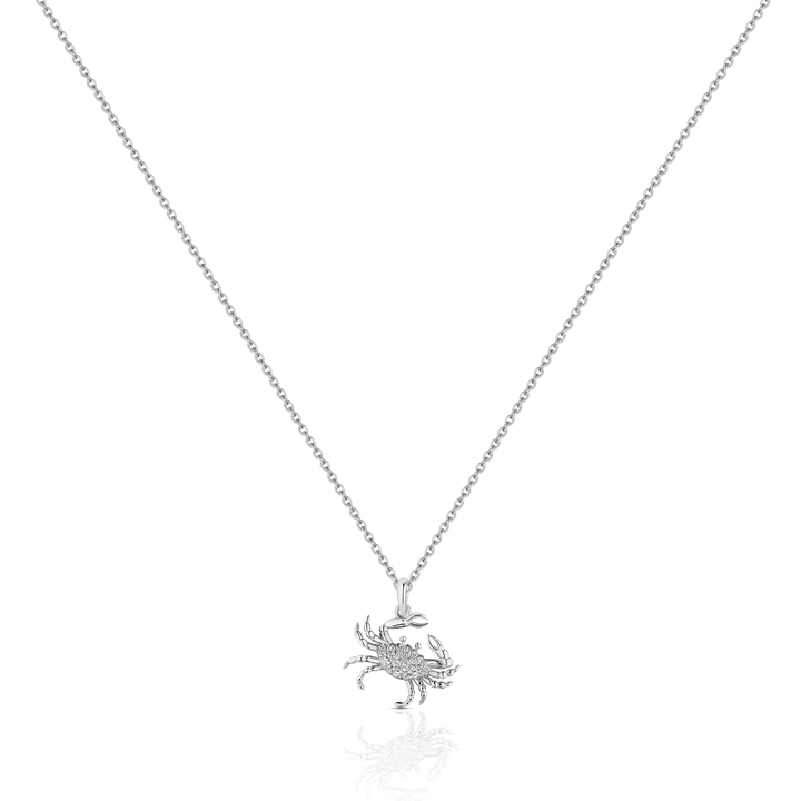 Crab Pendant Necklace