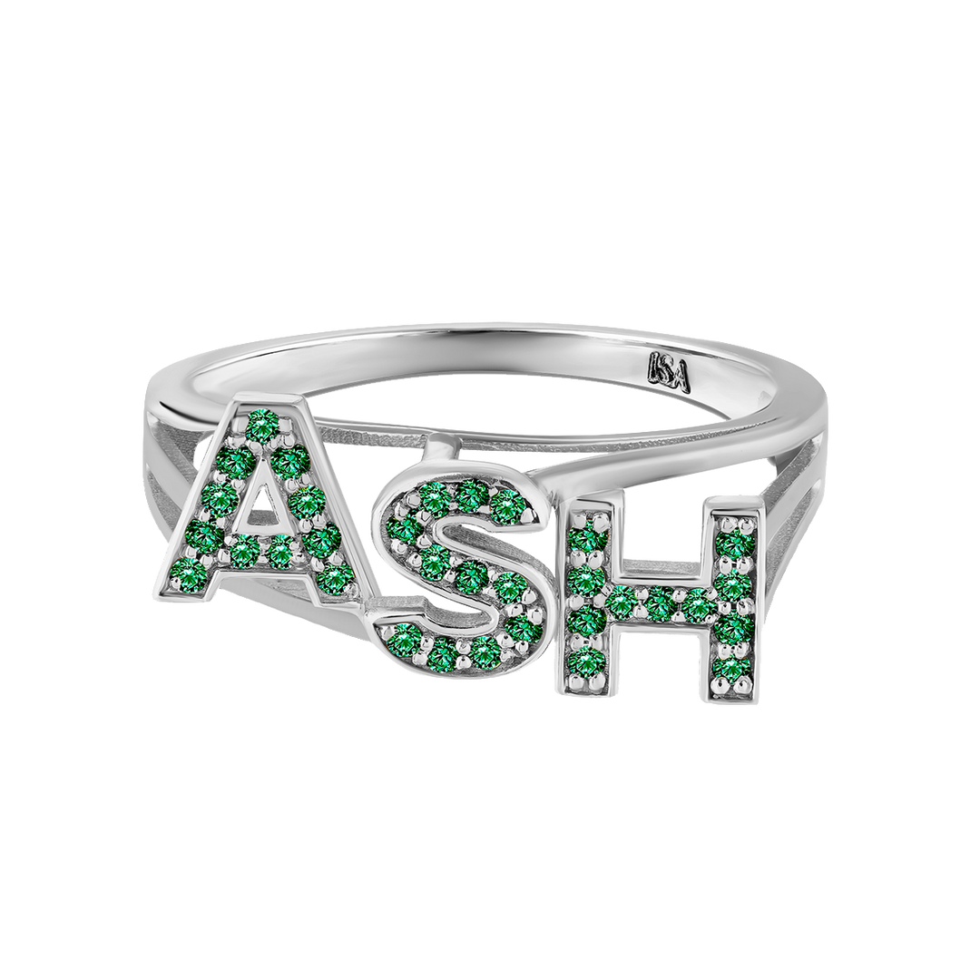 Custom Emerald Ring