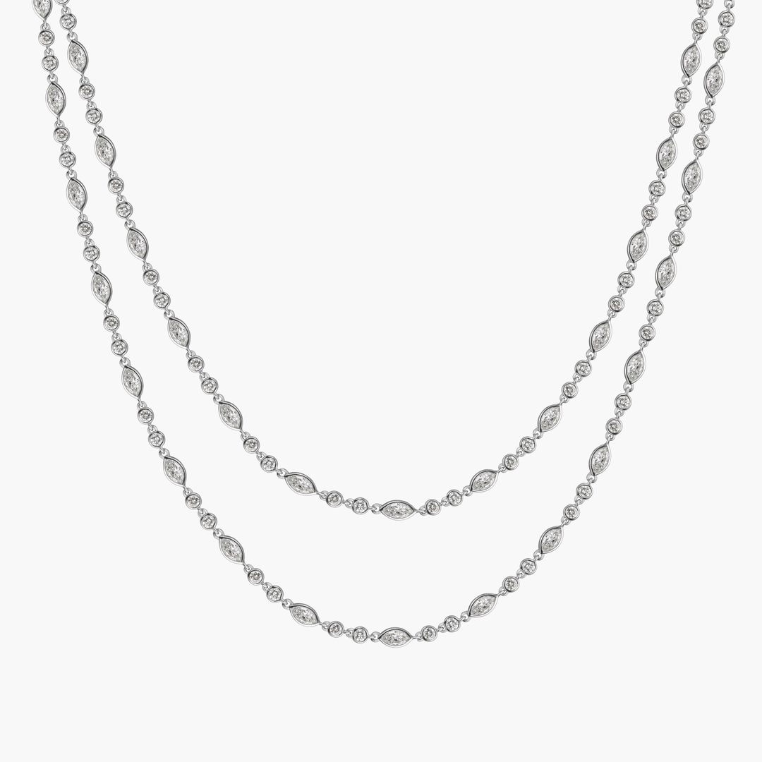 Diamond by the Yard Necklace