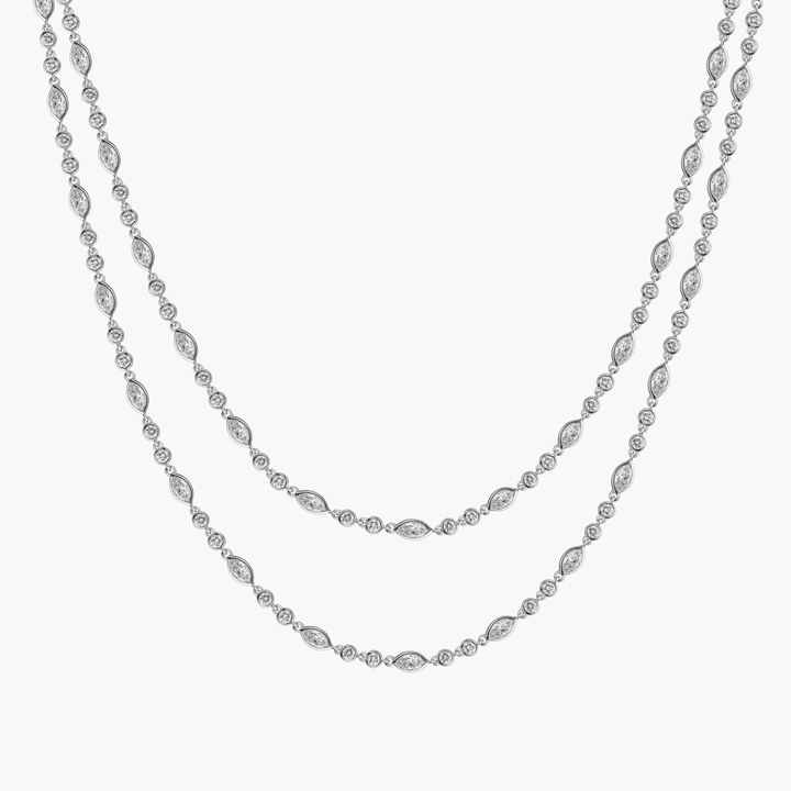 Diamond by the Yard Necklace