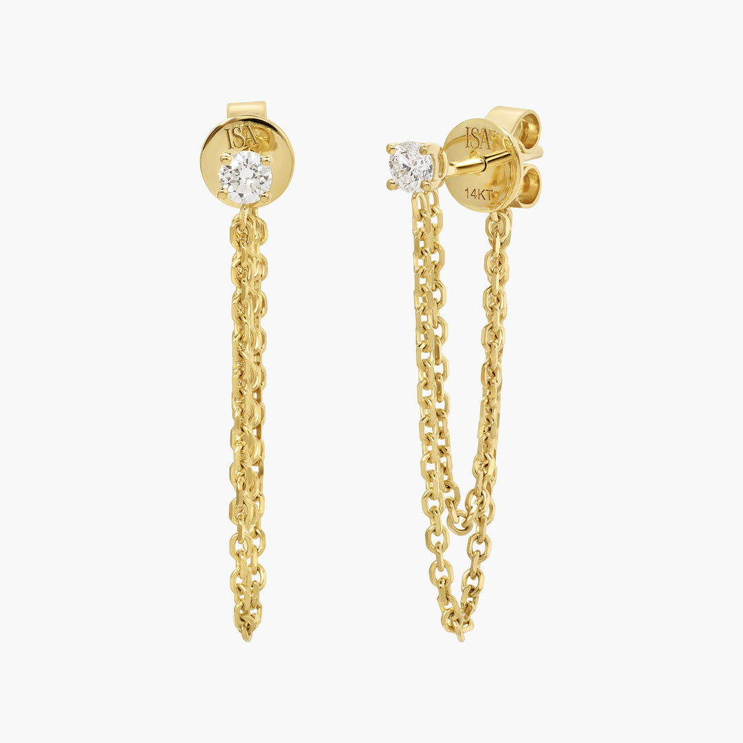 Diamond Chain Studs