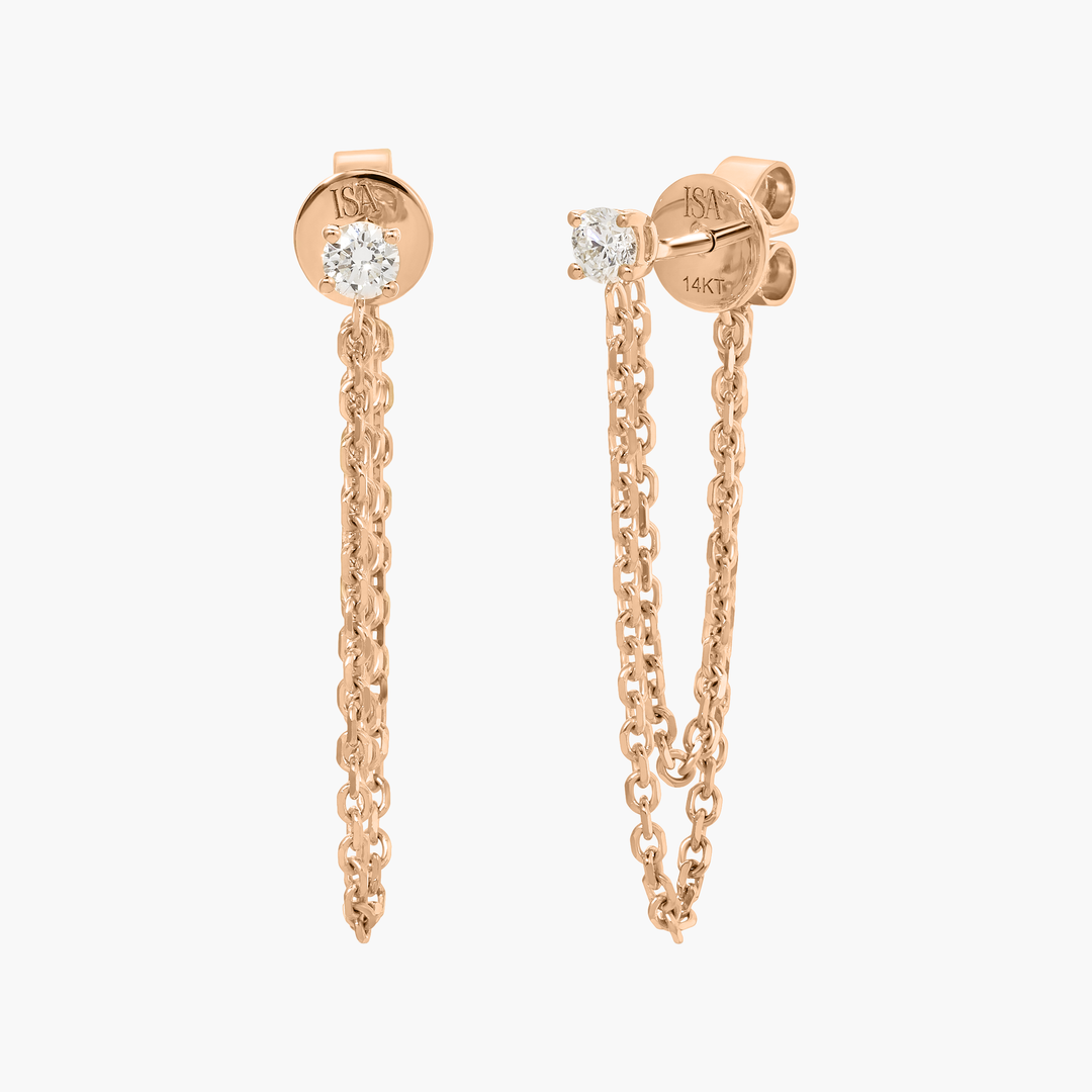 Diamond Chain Studs