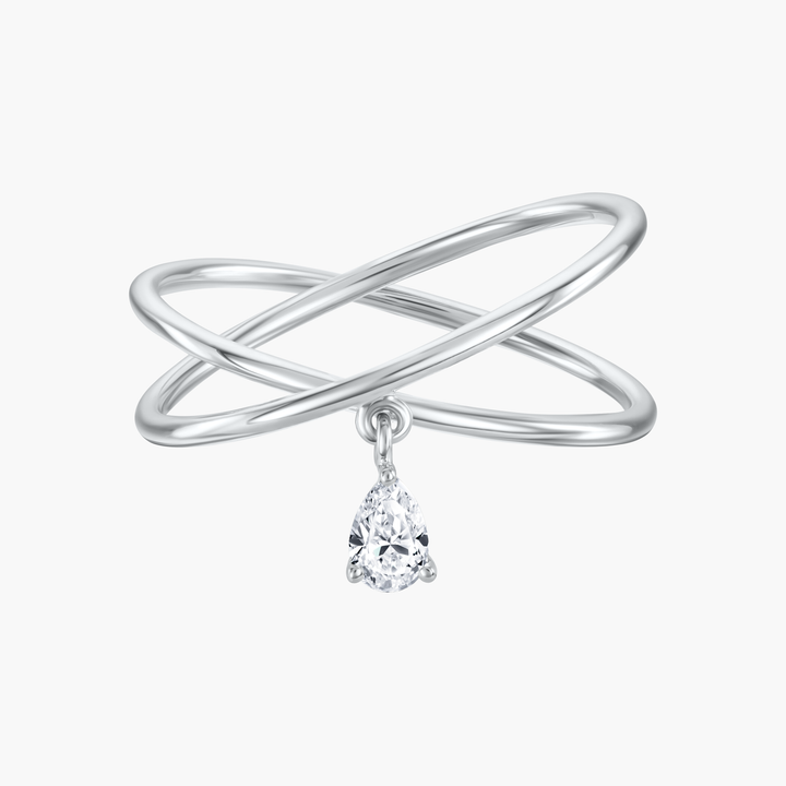 Double Band Diamond Ring